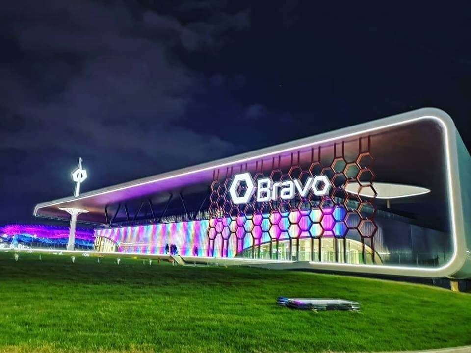 BRAVO Hipermarket Metal konstruksiyaları