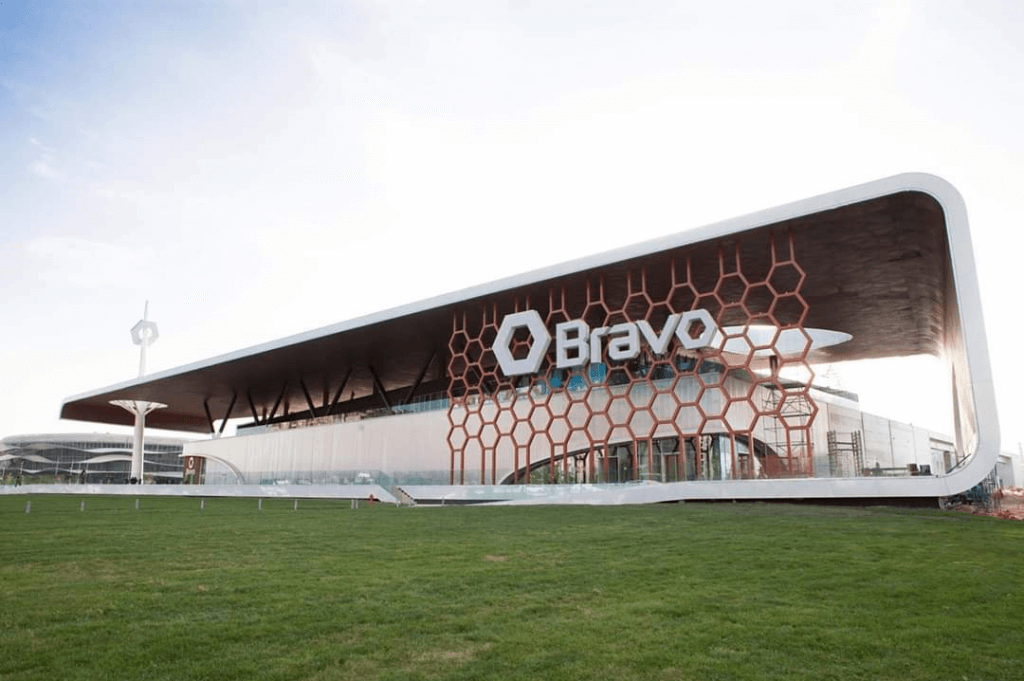 BRAVO Hipermarket Metal konstruksiyaları
