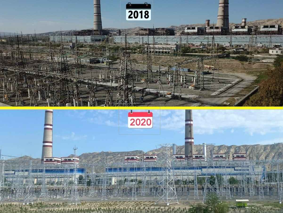 Mingəçevir İES-də yenidənqurma işləri